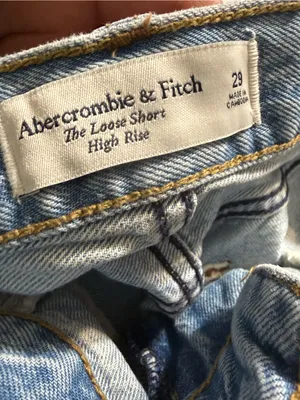 Abercrombie & Fitch High Rise Loose Short Size 29 thumbnail 7