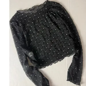 Stylish Long-Sleeve Top - Versatile Fashion Essential, Size Large thumbnail 6