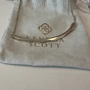 Kendra Scott Graham Choker Adjustable Necklace in Gold with Crystals thumbnail 4