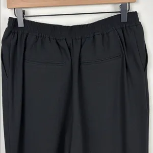 Anthropologie Essential Pull On Trouser Pants Women’s Size Small Black Office thumbnail 6