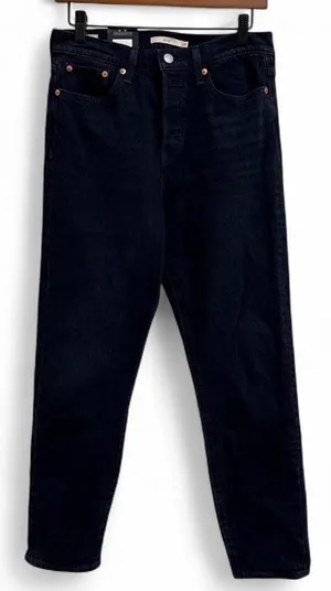 Levi's Women’s Wedgie High Rise Dark Blue Jeans 28 NWT thumbnail 1