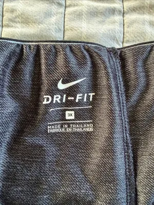 Nike Women's Charcoal Gray Athletic Shorts with Drawstring thumbnail 3