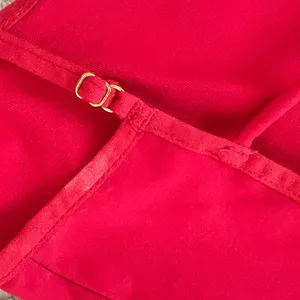 Free People Basique Bodysuit Strappy Criss Cross Back in Red Size Small thumbnail 5