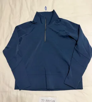 Lululemon Blue Quarter-Zip Pullover thumbnail 1