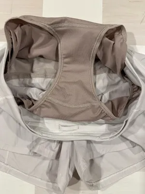 lululemon speed up short white 4” long updated fit 4 W7AVLT thumbnail 6
