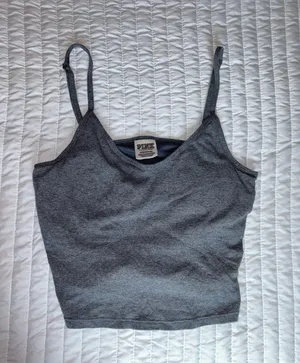 PINK - Victoria's Secret Cropped Tank Top thumbnail 1