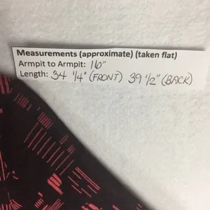 Lularoe Carly‎ Abstract Print Short Sleeve Dress thumbnail 2