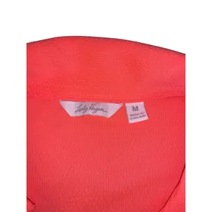 Lady Hagen Sleeveless Polo Shirt Womens Medium Coral Pink‎ Golf Top Golfcore thumbnail 2