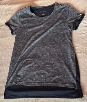 Navy Blue Champion Tee Shirt thumbnail 1