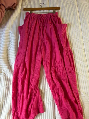 Free people Quinn pants vacay pink thumbnail 3