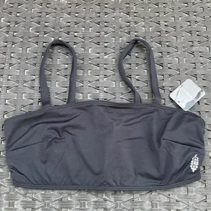 Free People Black Activewear Sports Bra Top thumbnail 1