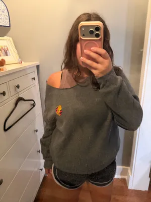 Grey sweatshirt Gray Size M thumbnail 3