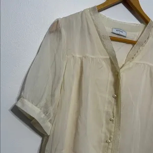 Rihoas Cream Pearl Button thumbnail 4