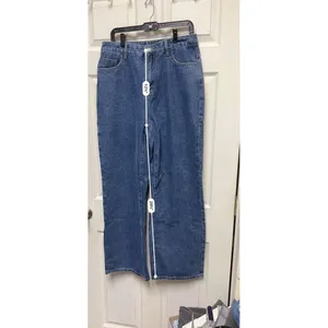 ACR) Women's Jeans‎ Size 32x30 Blue Tapered High Rise Medium Wash Cotton Mom thumbnail 4