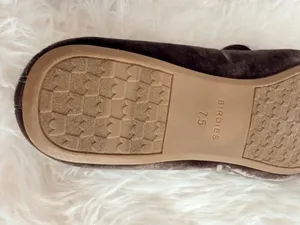 Birdies The Starling Velvet Faux Fur Lined Loafers Size 7.5 thumbnail 4