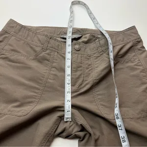 The North Face‎ Nylon Convertible Pant Womens 10 Regular Brown Green Hiking Pant thumbnail 10