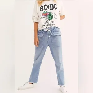 Free People We The‎ Free City Slouch Jeans Size Small thumbnail 11