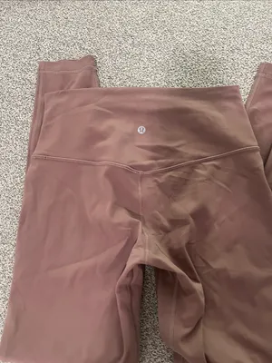 Lululemon High-Waist Women's Leggings in pink (dusty rose) thumbnail 3