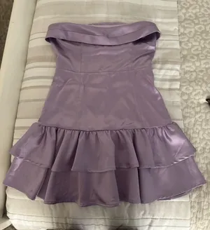 Light Purple Hello Molly Lavender Dress hoco thumbnail 1