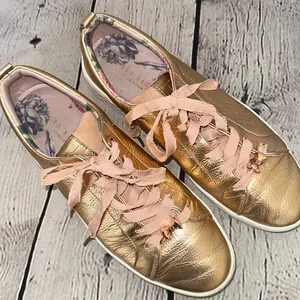 Ted Baker London Kelleip Rose Gold Sneakers thumbnail 1