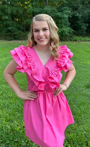 These Three Boutique Ruffle Dress thumbnail 1