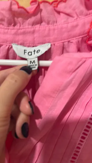 Pink summer shirt Size M thumbnail 2