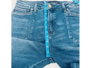 Women's Judy Blue Barrel Fit Culottes Jeans Size 13 Blue thumbnail 6