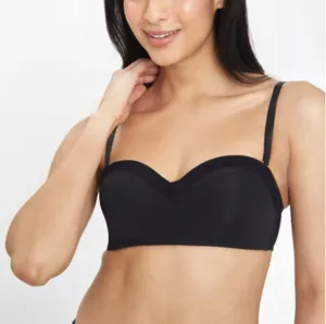 Lively Demi No Wire Strapless Bra Black NEW NWT 38D Straps Included thumbnail 8