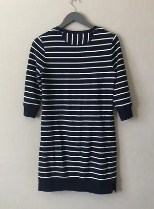 C&C California stripe sweatshirt dress thumbnail 5