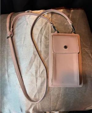 Steve Madden Blush Pink Crossbody Phone Wallet Bag Card Holder Adjustable Strap thumbnail 1