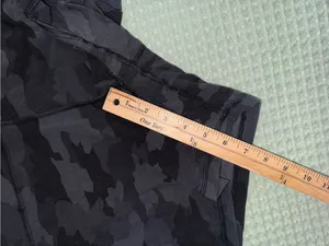 Lululemon Align Short *6" Incognito Camo Multi Grey size 12 thumbnail 3