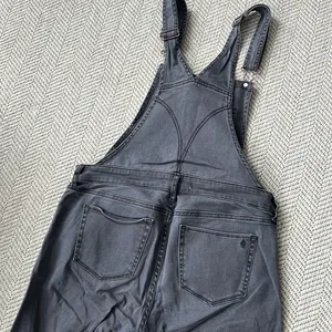 Abercrombie & Fitch Black Denim Overalls thumbnail 6