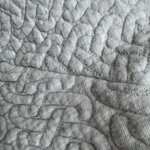 Whistles Light Gray Quilted Crewneck Jumper Size 8 US Medium thumbnail 6