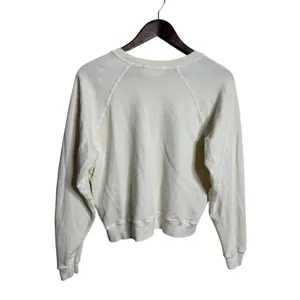Self Contrast The Boss Graphic Crewneck Sweatshirt Ivory Womans S thumbnail 2