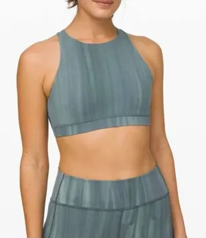 Lululemon Energy high neck linear spray dye 8 Athleisure bra thumbnail 1