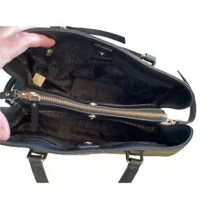 Kate Spade New York Laurel Way Evangelie Satchel in Black Saffiano Leather thumbnail 6