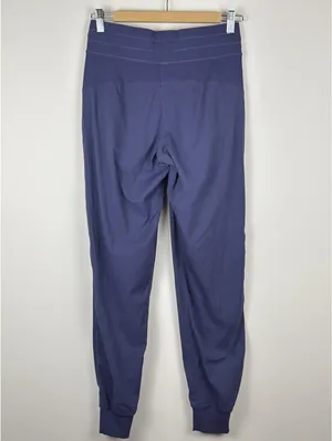 Lululemon Dance Studio Jogger Size 4 Navy Indigo Blue Pinstripe LW5BPJS thumbnail 8