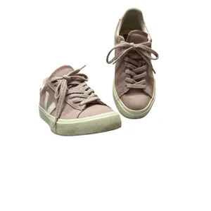 Veja‎ Campo Sneakers Womens Size 7 "Babe White" Nubuck Leather Low Top Lace Up thumbnail 2