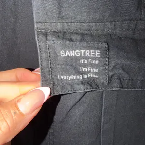 Sangtree Cargo Pants Women Small Purple Black Two Tone Split Streetwear Joggers thumbnail 5