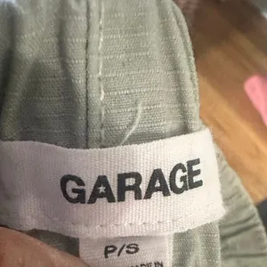 Garage Sage Green Casual Cool Relaxed Fit Shorts Elastic Waist Size S thumbnail 6