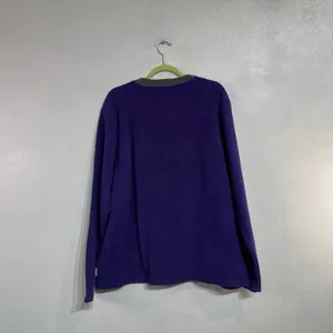Disney Store Exclusive Purple Eeyore Vintage Fleece Sweatshirt Sz M thumbnail 8