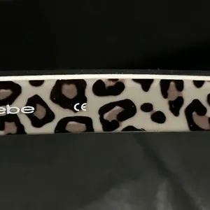 Bebe black and Leopard Print eyeglasses. These are FRAME AND HARD CASE ONLY thumbnail 5