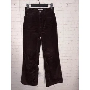 & Other Stories Paris Atelier Dark Brown Corduroy Wide Leg Pants US 4 thumbnail 5