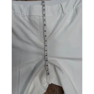 Lane Bryant Size‎ 18 Ivory Wide Leg Cropped Pants Pull On Stretch NWT thumbnail 9
