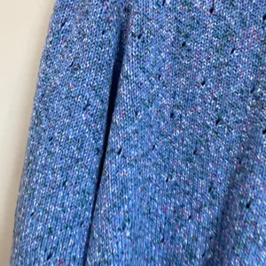 Source Unknown Boutique‎ Dreamy Blue Pointelle Knit Cardigan with White Buttons Size Medium thumbnail 5