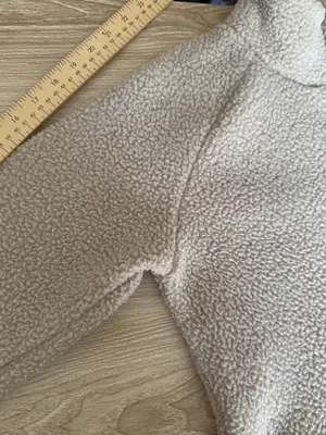 Deso Small Batch 1/2 Zip Fleece Pullover Beige Outdoor Fall Winter thumbnail 9