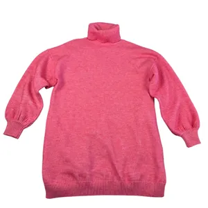 Show Me Your Mumu Chester Sweater Dress Womens Medium Pink Turtleneck‎ Flirty thumbnail 4
