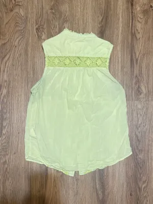 Anthropologie Lace Button Up Vest thumbnail 4