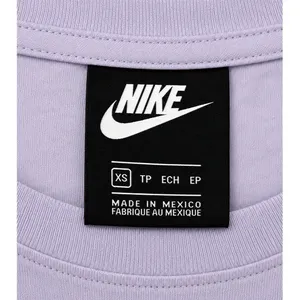 Nike Sportswear NYC Graphic Crop Tee Lavender Purple Cropped T-Shirt XS thumbnail 5