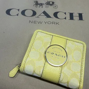 coach Lonnie Small Zip Around Wallet In Signature Jacquard c8323 thumbnail 2